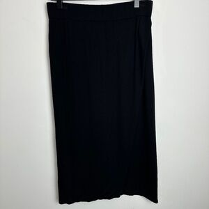 EILEEN FISHER LONG BLACK SKIRT